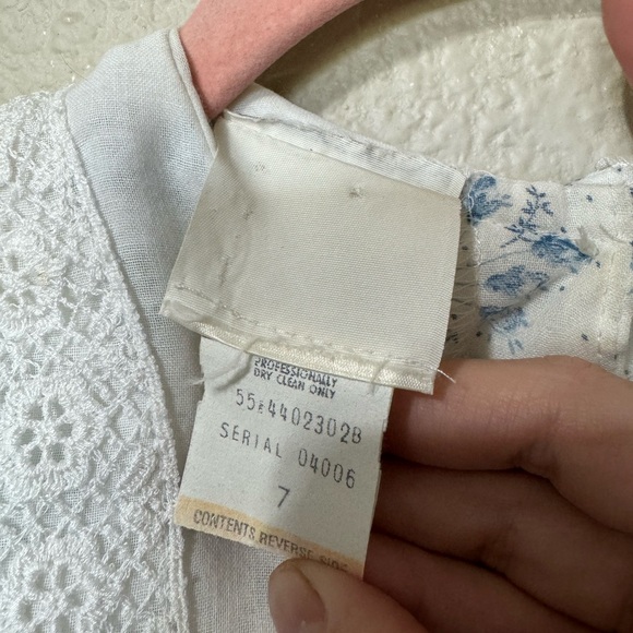 RARE 1960s Gunne Sax Boho Cottagecore Fairycore Peasant Dress - Picture 12 of 14